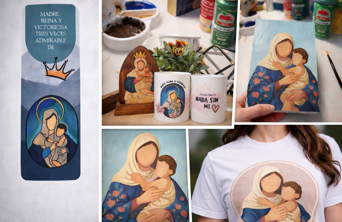 La Mater en mis diseños: María sin rostro