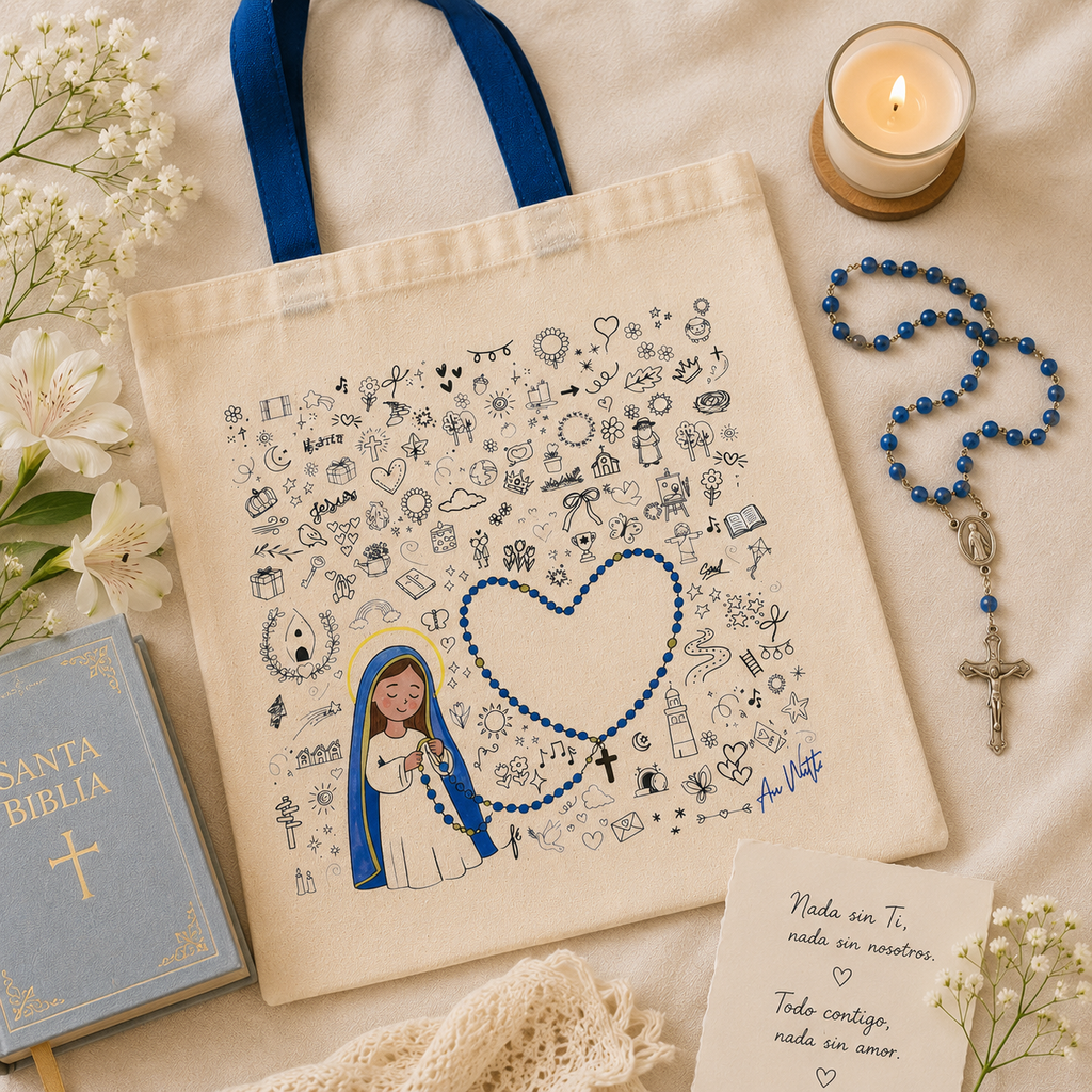 Tote Bag “Rosario de Amor”