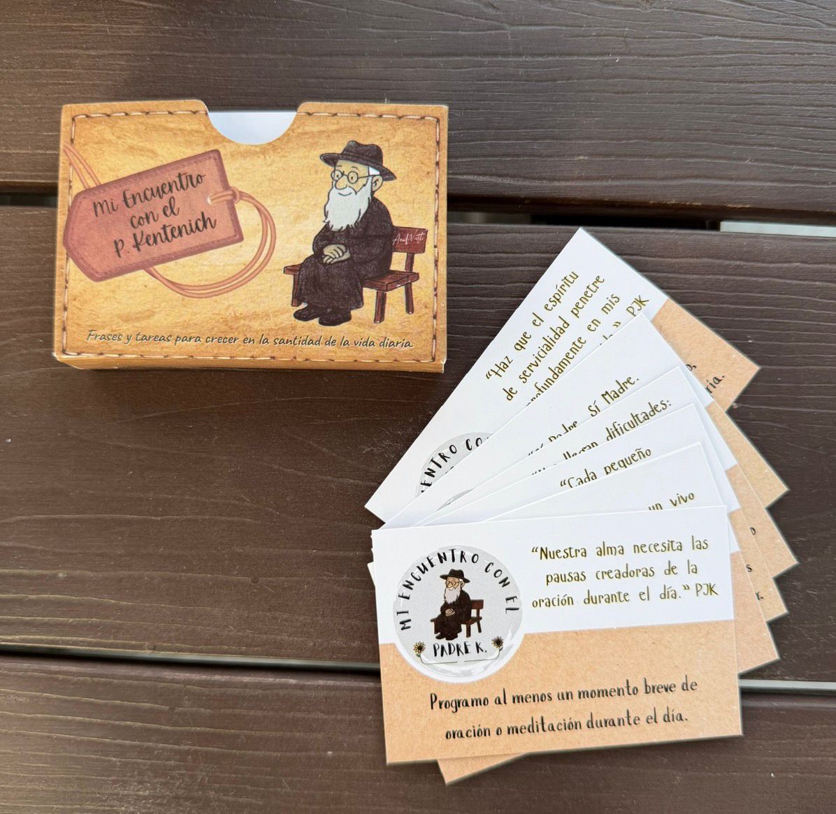 “Mi Encuentro con el Padre Kentenich” – Caja de Tarjetas Espirituales