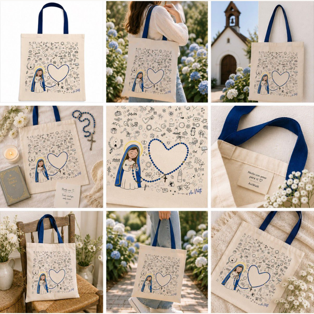 Tote Bag “Rosario de Amor”