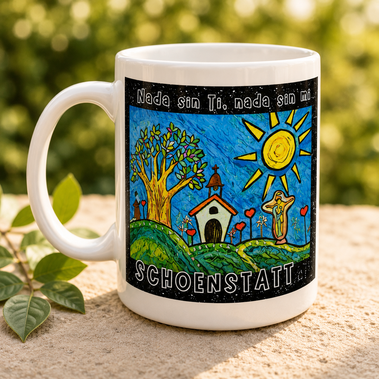 Taza “Nada sin Ti – Haz de mí un pequeño sol”